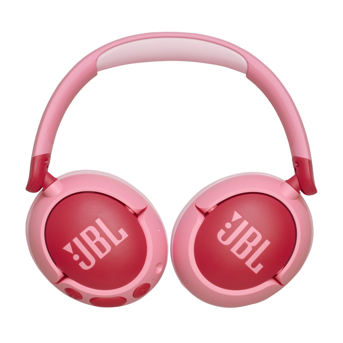 JBL Junior 470NC - Pink - Wireless over-ear noise cancelling kids headphones - Right image number null